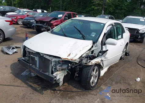 2012 Toyota Corolla S z USA, uszkodzony, nr VIN 2T1BU4EE6CC903997